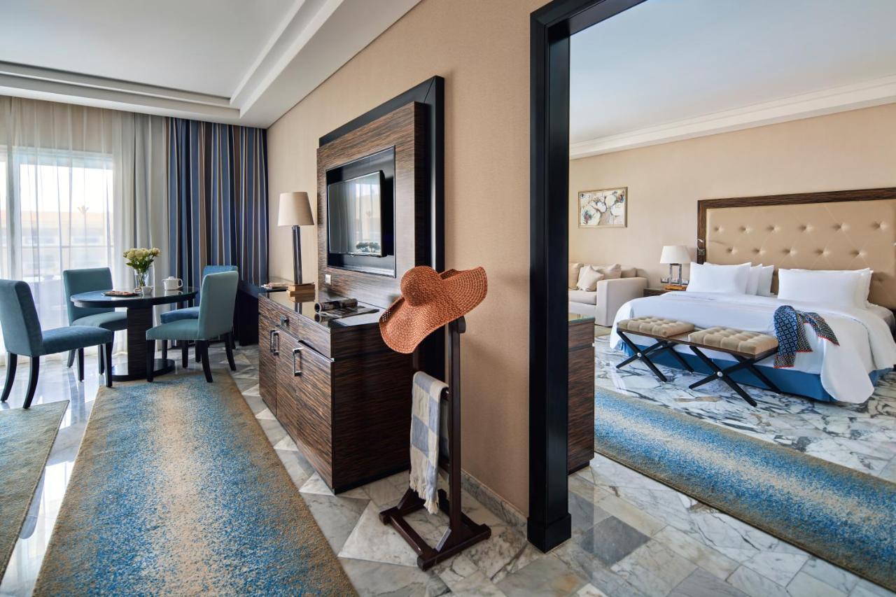 Rixos Alamein - Full Board Plus El Alamein Bagian luar foto A guest room at the hotel